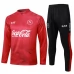 Dječji SSC Napoli Trenirka Komplet 2024/25 - 1-4 Zip Crvena