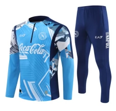 Dječji SSC Napoli Trenirka Komplet 2024/25 - 1-4 Zip Plava