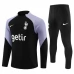 Dječji Tottenham Hotspur Trenirka Komplet 2023/24 - 1-4 Zip Crna Dječji Tottenham Hotspur Trenirka Komplet 2023/24 - 1-4 Zip Crna