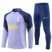 Dječji Tottenham Hotspur Trenirka Komplet 2023/24 - 1-4 Zip Ljubičasta