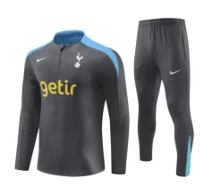 Dječji Tottenham Hotspur Trenirka Komplet 2024/25 - 1-4 Zip Siva