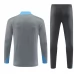 Dječji Tottenham Hotspur Trenirka Komplet 2024/25 - 1-4 Zip Siva Plava