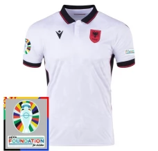 Euro 2024 Albanija Nogometni Dresovi Gostujući Patch