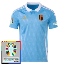 Euro 2024 Belgija Nogometni Dresovi Gostujući Patch