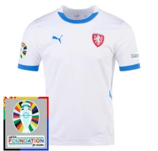 Euro 2024 Češka Republika Nogometni Dresovi Gostujući Patch