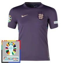 Euro 2024 Engleska Nogometni Dresovi Gostujući Patch