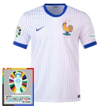 Euro 2024 Francuska Nogometni Dresovi Gostujući Patch