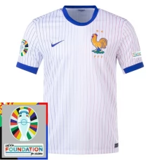Euro 2024 Francuska Nogometni Dresovi Gostujući Patch