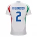 Euro 2024 Italija Di Lorenzo 2 Nogometni Dresovi Gostujući