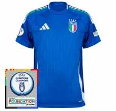 Euro 2024 Italija Nogometni Dresovi Domaći Patch