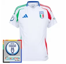 Euro 2024 Italija Nogometni Dresovi Gostujući Patch