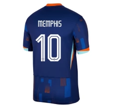 Euro 2024 Nizozemska Memphis 10 Nogometni Dresovi Gostujući
