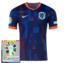 Euro 2024 Nizozemska Nogometni Dresovi Gostujući Patch