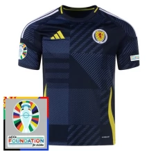 Euro 2024 Škotska Nogometni Dresovi Domaći Patch