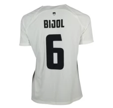 Euro 2024 Slovenija Bijol 6 Nogometni Dresovi Domaći