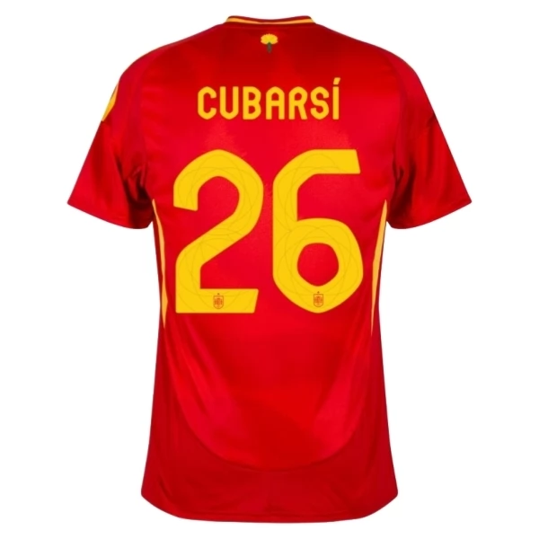 Euro 2024 Španjolska Cubarsí 26 Nogometni Dresovi Domaći Euro 2024 Španjolska Cubarsí 26 Nogometni Dresovi Domaći