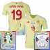 Euro 2024 Španjolska Lamine Yamal 19 Nogometni Dresovi Gostujući Patch