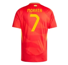 Euro 2024 Španjolska Morata 7 Nogometni Dresovi Domaći