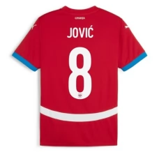 Euro 2024 Srbija Jović 8 Nogometni Dresovi Domaći