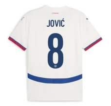Euro 2024 Srbija Jović 8 Nogometni Dresovi Gostujući