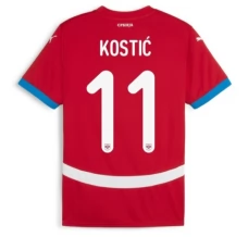 Euro 2024 Srbija Kostić 11 Nogometni Dresovi Domaći