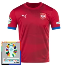 Euro 2024 Srbija Nogometni Dresovi Domaći Patch