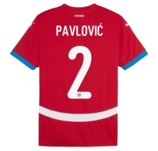 Euro 2024 Srbija Pavlović 2 Nogometni Dresovi Domaći