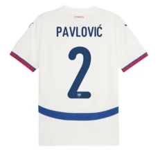Euro 2024 Srbija Pavlović 2 Nogometni Dresovi Gostujući
