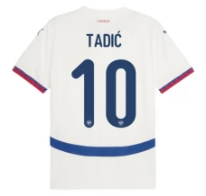 Euro 2024 Srbija Tadić 10 Nogometni Dresovi Gostujući