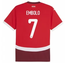Euro 2024 Švicarska Embolo 7 Nogometni Dresovi Domaći