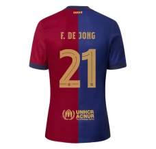 FC Barcelona F.De Jong 21 Nogometni Dresovi Domaći 2024/25