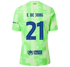 FC Barcelona F.De Jong 21 Nogometni Dresovi Treći 2024/25