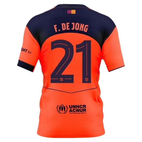 FC Barcelona F.De Jong 21 Nogometni Dresovi Treći 2025/26 FC Barcelona F.De Jong 21 Nogometni Dresovi Treći 2025/26