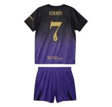FC Barcelona Fermín 7 Dječji Gostujući Kit 2026/27