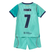 FC Barcelona Fermín 7 Dječji Treći Kit 2026/27