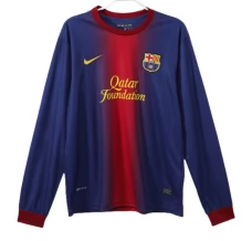 FC Barcelona Nogometni Dresovi Domaći Retro 2012-13 Dugi Rukav