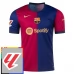 FC Barcelona Nogometni Dresovi Domaći With La Liga Patch 2024/25