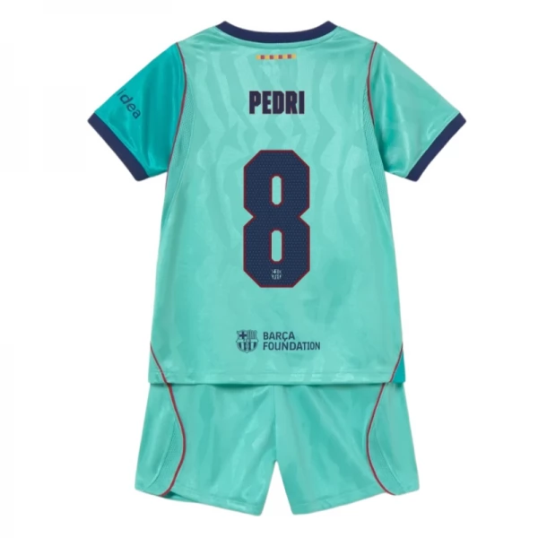 FC Barcelona Pedri 8 Dječji Treći Kit 2026/27 FC Barcelona Pedri 8 Dječji Treći Kit 2026/27