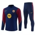 FC Barcelona Trenirka 2026/27 - 1-4 Zip Plava