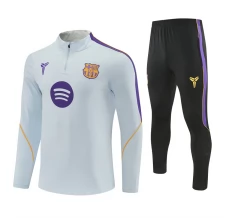 FC Barcelona Trenirka Dječji 2026/27 - 1-4 Zip Siva