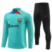 FC Barcelona Trenirka Komplet 2023/24 - 1-4 Zip Plava Crna