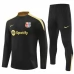 FC Barcelona Trenirka Komplet 2024/25 - 1-4 Zip Crna Gold