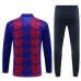 FC Barcelona Trenirka Komplet 2024/25 - 1-4 Zip Plava