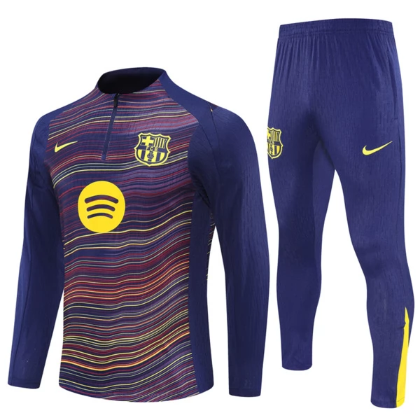FC Barcelona Trenirka za Trening Komplet 2025/26 - 1-4 Zip Plava FC Barcelona Trenirka za Trening Komplet 2025/26 - 1-4 Zip Plava