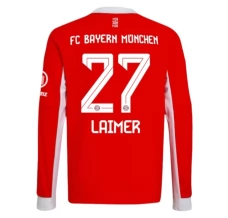 FC Bayern München Laimer 27 Nogometni Dresovi Domaći 2025/26 Dugi Rukav