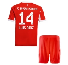 FC Bayern München Luis Díaz 14 Dječji Domaći Nogometni Dresovi 2025/26 Komplet