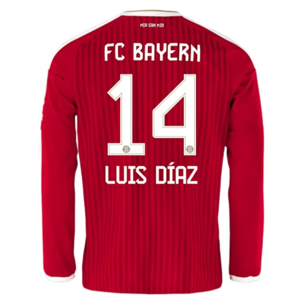 FC Bayern München Luis Díaz 14 Domaći Dres 2026/27 Dugi Rukav FC Bayern München Luis Díaz 14 Domaći Dres 2026/27 Dugi Rukav