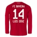 FC Bayern München Luis Díaz 14 Domaći Dres 2026/27 Dugi Rukav FC Bayern München Luis Díaz 14 Domaći Dres 2026/27 Dugi Rukav