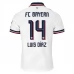 FC Bayern München Luis Díaz 14 Gostujući Dres 2026/27