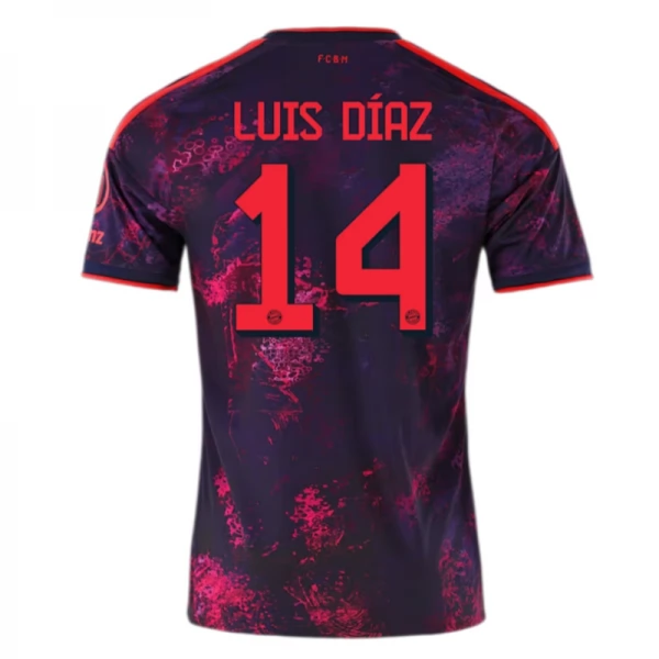 FC Bayern München Luis Díaz 14 Treći Dres 2026/27 FC Bayern München Luis Díaz 14 Treći Dres 2026/27